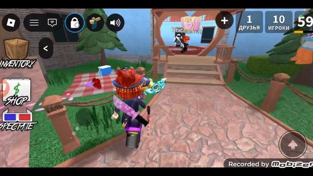 играю в мм2 но новый скин там капец (до конца)🫪