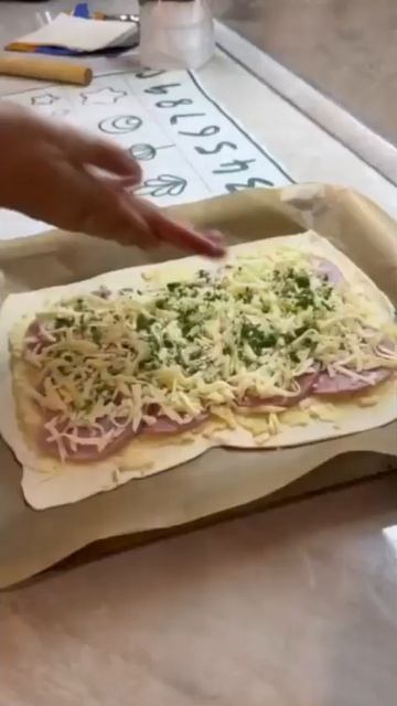 Ароматный и сытный пирог.