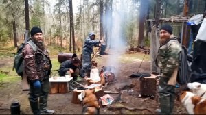 Охота и Рыбалка в Тайге Ловля Хариуса Ленка Встреча со Староверами Костер 10 дней Ветровал дорога