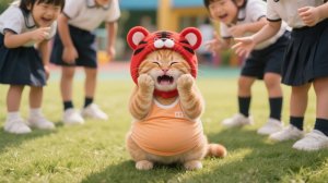 Позор на горке: пухлый тигрёнок застрял, насмешки подтолкнули к жёсткой диете едва не лишился чувств