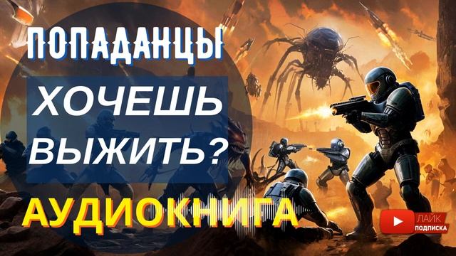 АУДИОКНИГА ПОЛНОСТЬЮ   ХОЧЕШЬ ВЫЖИТЬ? : Игра началась /// #Попаданцы боевое #фэнтези #литрпг