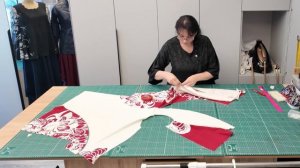 Как можно играть с выкройкой? Часть 5. Собираю детали в изделие.