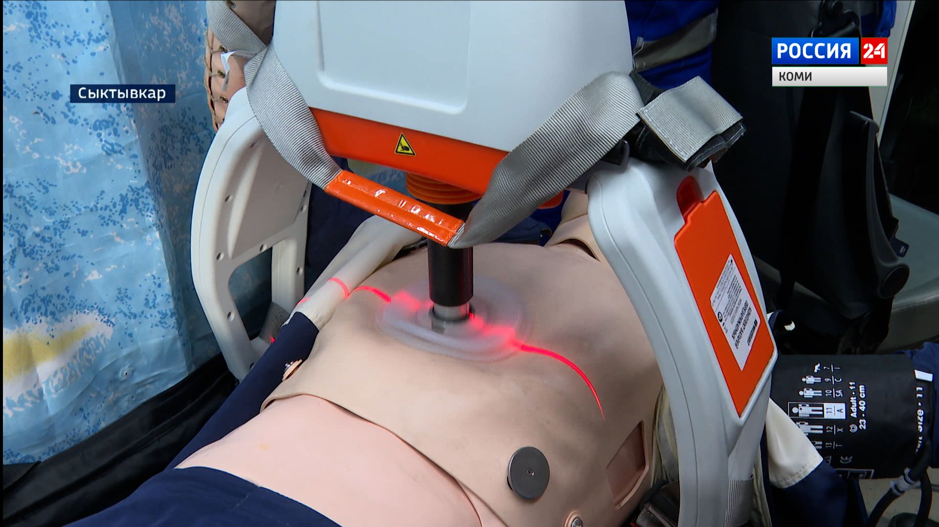 Автомобили скорой помощи в Республике Коми оснащены аппаратами непрямого массажа сердца