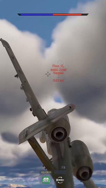 War Thunder А 10А Бородавочник в деле!Выкладываем полную музыку?#warthunder #рек