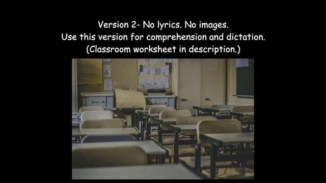 classroom rules-must and mustn't song