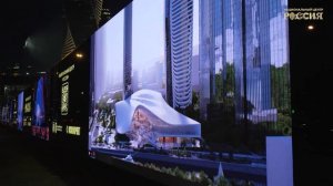 События, достижения, спецпроекты: что транслируют уникальные медиаэкраны в Москве