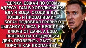 БОГАЧ ДАЛ ЦЫГАНКЕ КЛЮЧИ ОТ ДАЧИ… ВЕРНУВШИСЬ, ОН ЗАСТЫЛ НА ПОРОГЕ