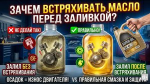 ВСТРЯХНИ ЕГО, ИЛИ ДВИГАТЕЛЬ СДОХНЕТ! Секрет долголетия мотора #anton_mygt