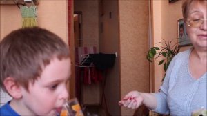 Дед и баба у внука