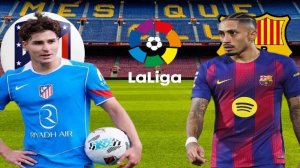 ФУТБОЛ ЧЕМПИОНАТ ИСПАНИИ LA LIGA.  АТЛЕТИКО МАДРИД - БАРСЕЛОНА.  ТЕКСТОВАЯ ОНЛАЙН ТРАНСЛЯЦИЯ