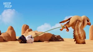 Мультфильм Лягухи Heep peep!🐸Появляется новый злодей!🦅😱 Серия 11