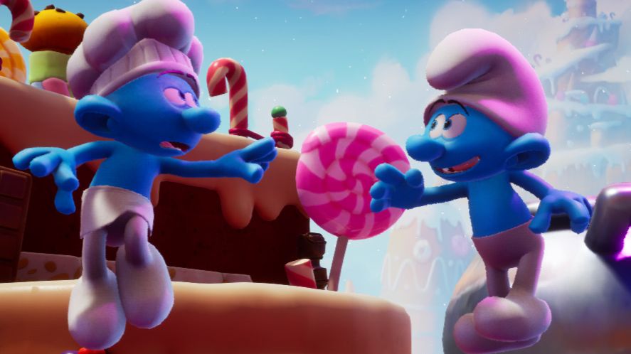 Смурфики. Смурфята и ночной шорох в лесу. Часть 8