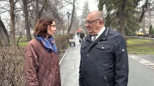 Мэр Саратова Молчанов проверил, как идет благоустройство сада "Липки"