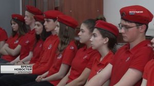 В Горьковке прошла встреча волгоградской молодежи с ветеранами СВО и писателями