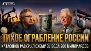 ТИХОЕ ОГРАБЛЕНИЕ РОССИИ. Катасонов раскрыл схему вывода 200 миллиардов | Валентин Катасонов