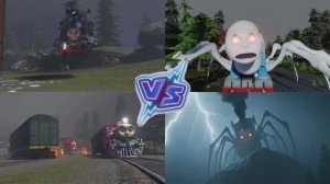 ПАРОВОЗИКИ МУЛЬТИК: Лучшие Моменты Чу Чу Чарльз против Проклятого Томаса 🚂 БИТВА МОНСТРОВ