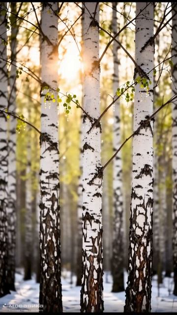 Русские берёзы)