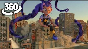 В вашем городе появились Lilly Lovebraids! | 360° VR / 4K | Poppy Playtime