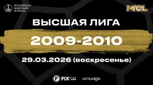 Академия Будущего - Адмирал (Высшая лига 2009-2010)