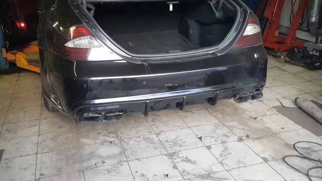 Кастомный выхлоп AMG Custom aghaust AMG