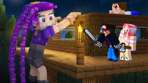 👧🏻ВЫЖИВАНИЕ НА СИДЕ ЛИЛИ LOVEBRAIDS В МАЙНКРАФТ! ШЕДИ МЕН MINECRAFT