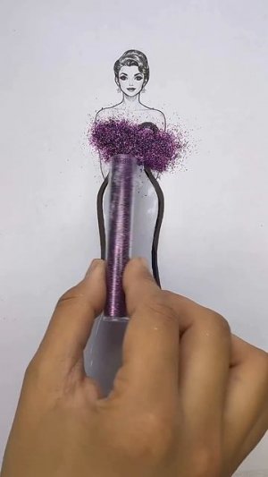 Платье с блестками своими руками ✨