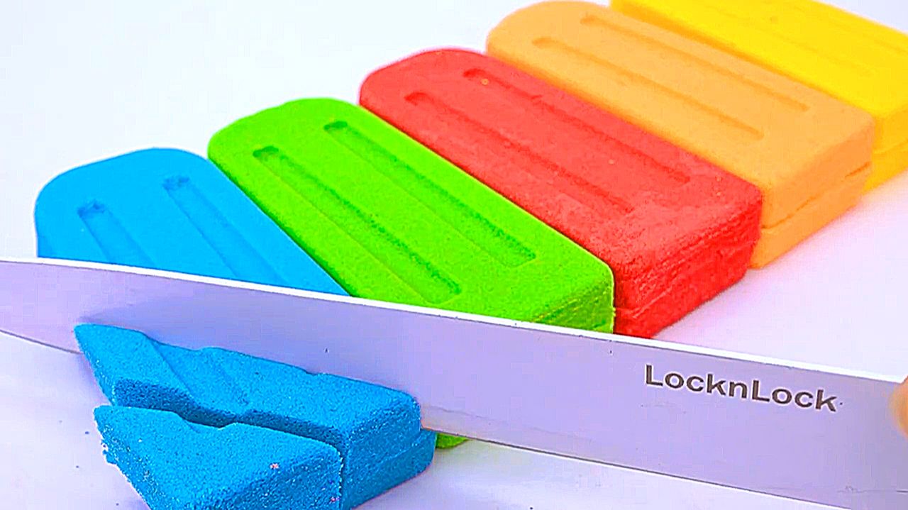 Для самых маленьких мультики. Кинетический песок. Новые звуки. Успокаивающее видео