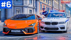 ПЕРВЫЙ ДЕНЬ - Я МАЙОР ГИБДД! ОПАСНЫЕ ПОГОНИ за НАРУШИТЕЛЯМИ - Будни ГИБДД #6 на РМРП (рмрп рублевка)