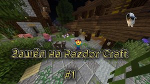 Играю на  Razdor Craft #1