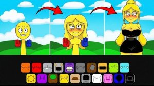 Создание ИГРОКА в POPPY PLAYTIME на всех ЭТАПАХ от ЭТАПА 1 до ЭТАПА ?? | Sprunki Incredibox