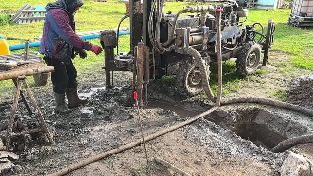Бурение скважины от начала до конца. НОВОЕ видео с реального объекта!