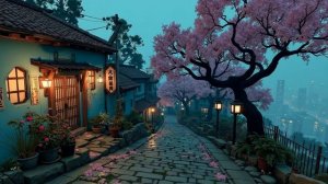 Весенний город Lo fi City🌃 Lofi Beats для сна, расслабления Lofi music Lofi Live Лофи Хип Хоп