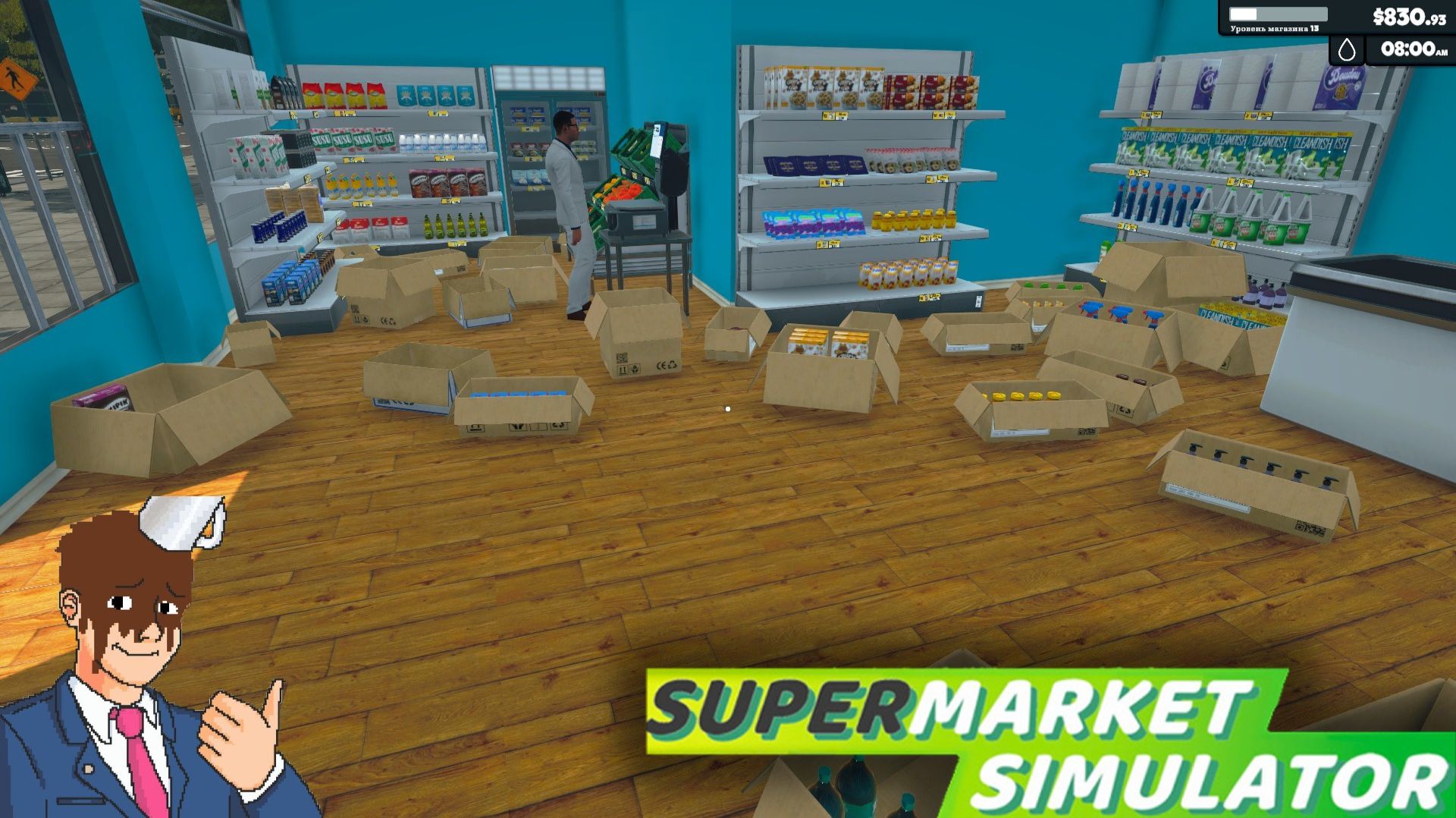 БОНУС В 8000!!! Supermarket Simulator 2
