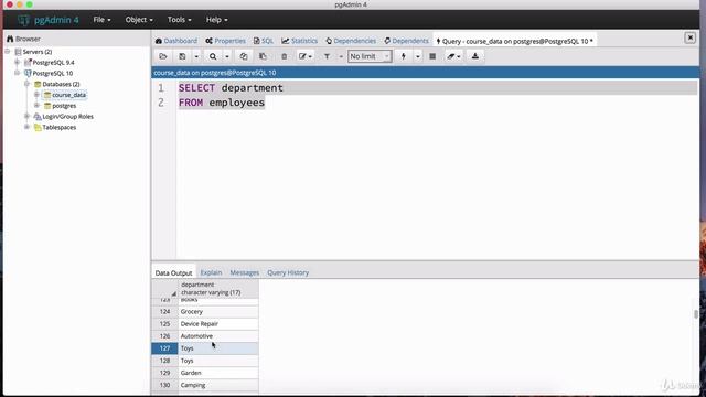 JobReady - 011 - Using ORDER BY, LIMIT, DISTINCT and Renaming Columns