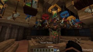 Minecraft x Walt Disney Magic Kingdom DLC - All Rides (TRON, Toy Story, Peter Pan, Haunted House)