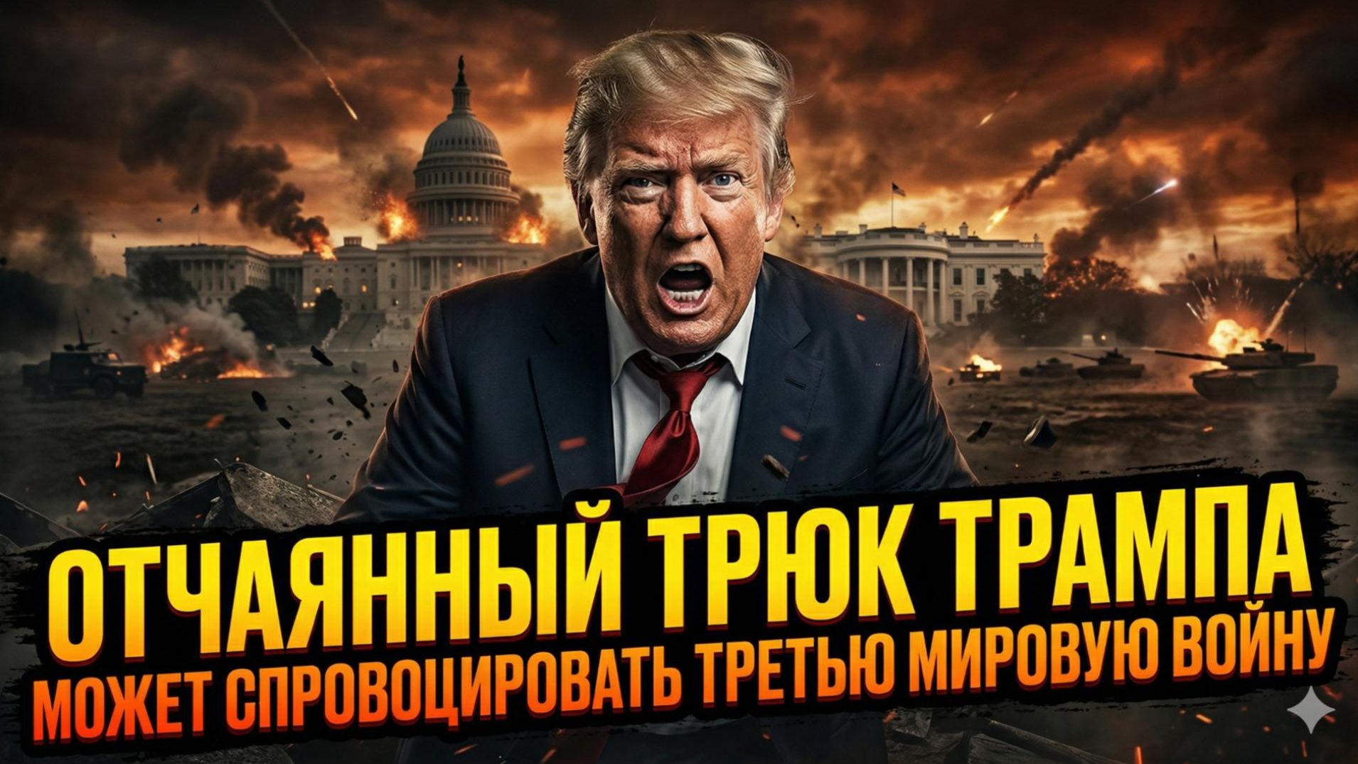 🚨Питер Эриксон | Трамп играет с огнём: его «голливудский» трюк может обернуться ядерной катастрофой