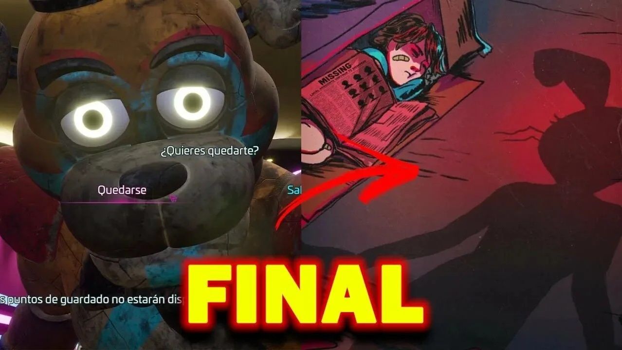 ПЛОХАЯ КОНЦОВКА ВО ФНАФ 9