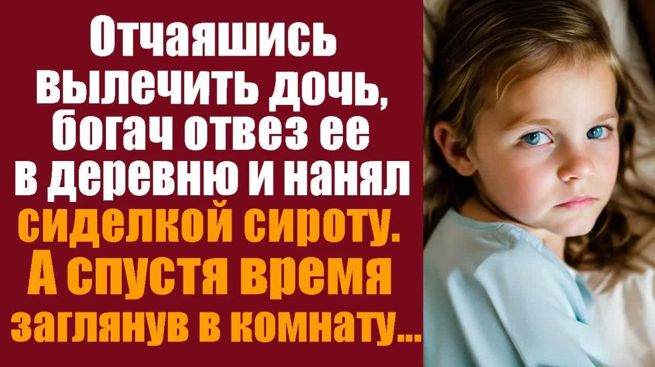 Истории из жизни. Слушать истории. Отчаявшись вылечить дочь, миллионер отвез ее в деревню и нанял