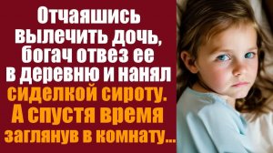 Истории из жизни. Слушать истории. Отчаявшись вылечить дочь, миллионер отвез ее в деревню и нанял