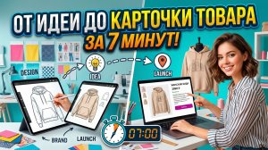 От идеи до карточки товара за 7 минут