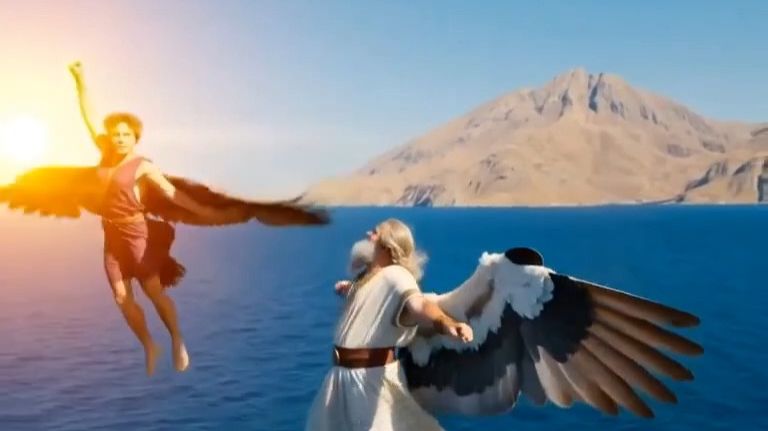 МИФ О ДЕДАЛЕ И ИКАРЕ