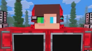 Трансформеры против охраны в Майнкрафте, мультфильм