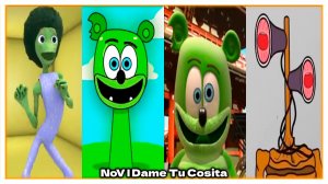 Зелёный Человек Танцует Dame Tu Cosita Music Video 2026 Гумибер и Сиреноголовый #103 в Tiles Hop