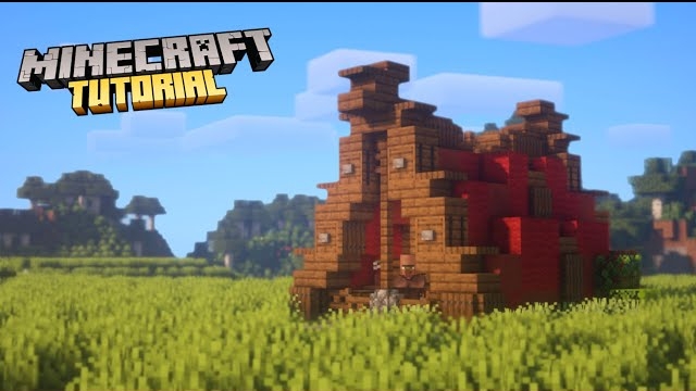 Minecraft | Как построить палатку | Руководство