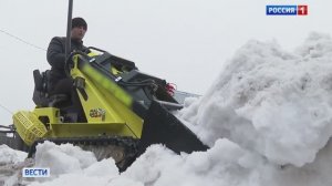 ПОМОГАЕМ ПЕНСИОНЕРАМ УБРАТЬ СНЕГ НА ПОГРУЗЧИКЕ МАКСТЕМ РОССИЙСКОЕ ПРОИЗВОДСТВО В ГОРОДЕ НОВОСИБИРСК