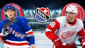 ХОККЕЙ ЧЕМПИОНАТ НХЛ.  РЕЙНДЖЕРС - ДЕТРОЙТ.  ТЕКСТОВАЯ ОНЛАЙН ТРАНСЛЯЦИЯ