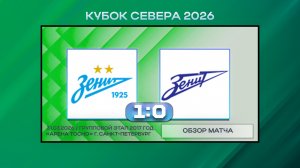 Зенит Север Белые-2 - СШОР Зенит Синие. Обзор