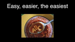 Comparative to superlative song