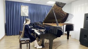 Вараксина Аделина, 10 лет. Ф. Шопен Экспромт ор.29 №1 Ля-бемоль мажор