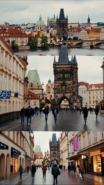 Прогулка по Праге: магия старого города #Прага #путешествия #город